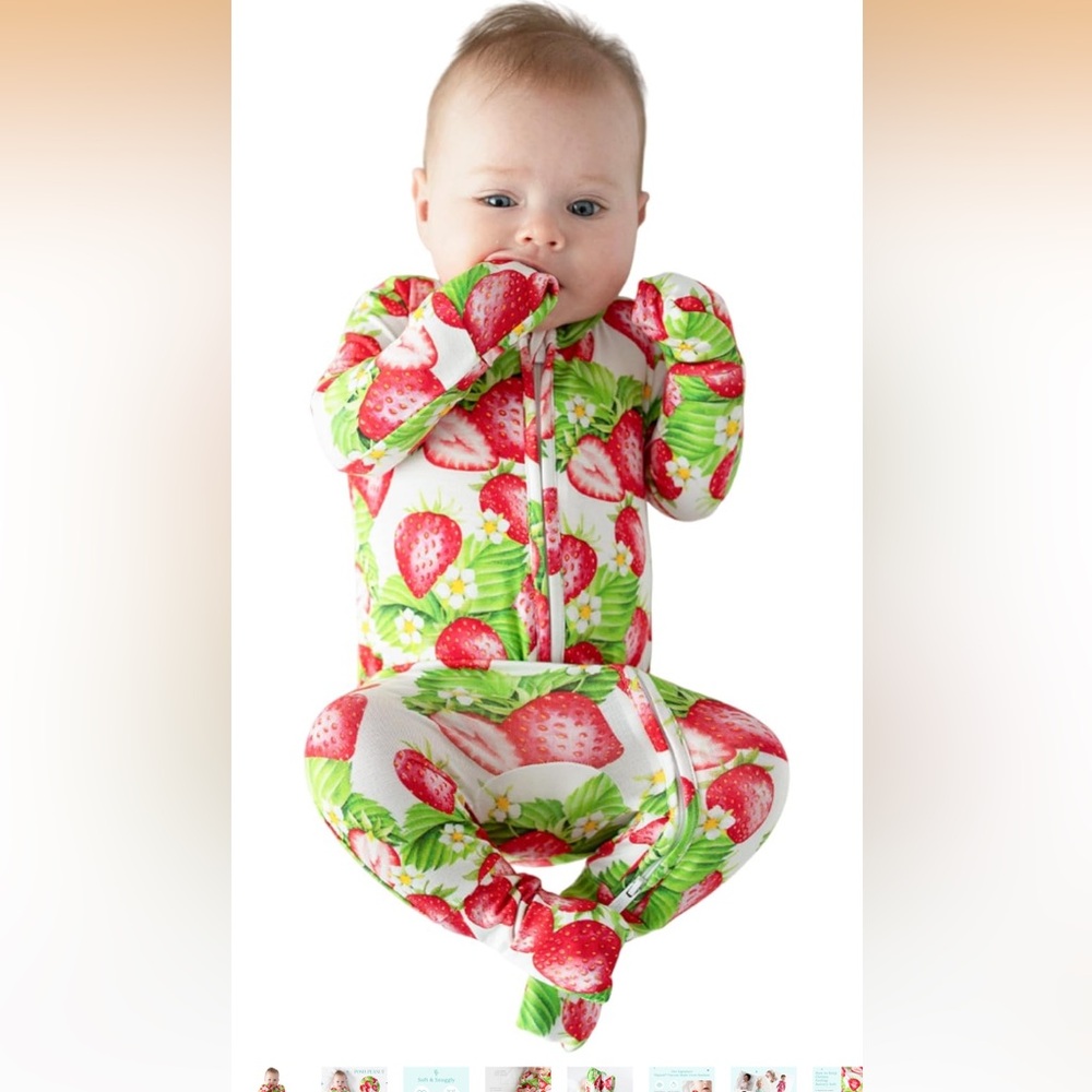 Posh Peanut Strawberry “Callie” print